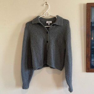& Other Stories Wool/Alpaca Cropped Sweater